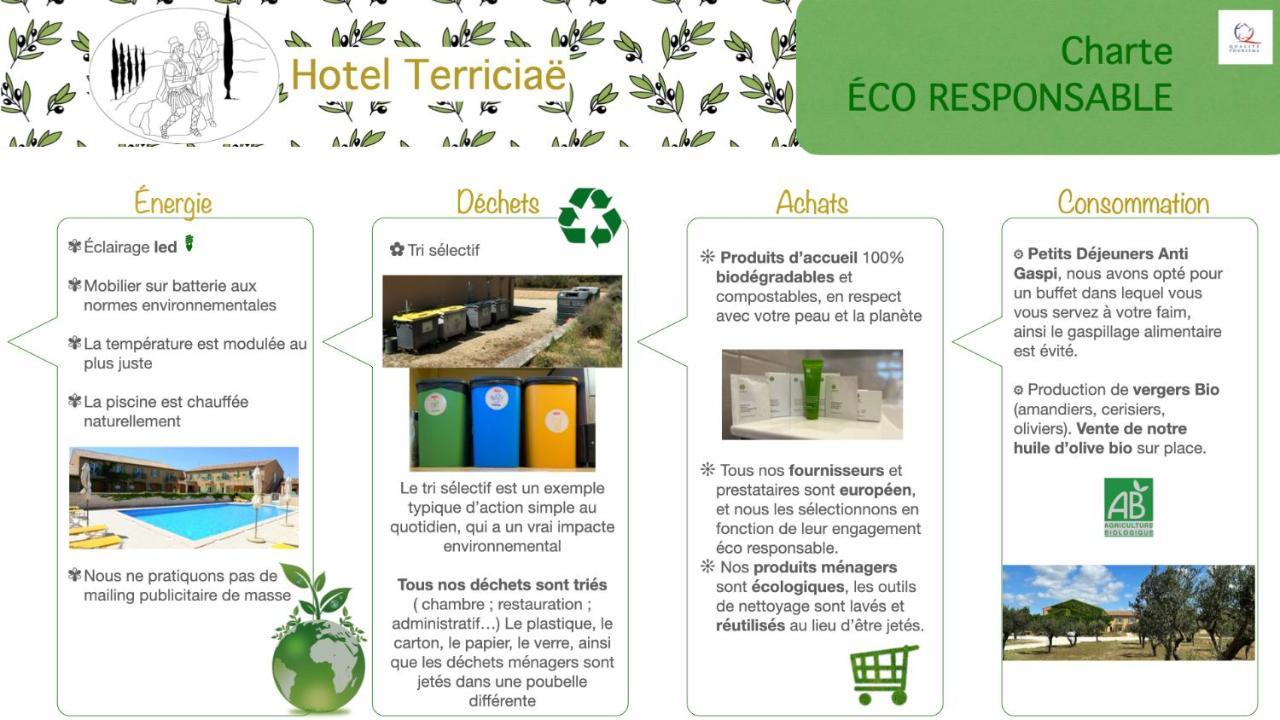 Hotel Terriciae Aux Portes De Maussane Les Alpilles Eksteriør billede
